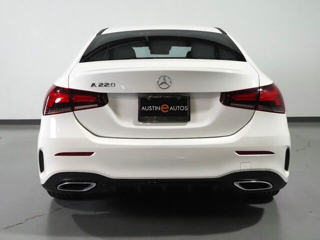 2019 Mercedes-Benz A-Class A 220 Sedan *AMG LINE, PREMIUM PKG, NAVIGATION, SAFETY ALERTS, BACKUP-CAMERA, COLOR TOUCHSCREEN, PANORAMA MOONROOF, HEATED SEATS, KEYLESS GO, BURMESTER AUDIO, WIRELESS CHARING, APPLE CARPLAY Round Rock TX
