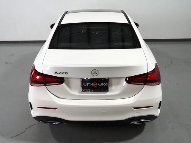 2019 Mercedes-Benz A-Class A 220 Sedan *AMG LINE, PREMIUM PKG, NAVIGATION, SAFETY ALERTS, BACKUP-CAMERA, COLOR TOUCHSCREEN, PANORAMA MOONROOF, HEATED SEATS, KEYLESS GO, BURMESTER AUDIO, WIRELESS CHARING, APPLE CARPLAY Round Rock TX