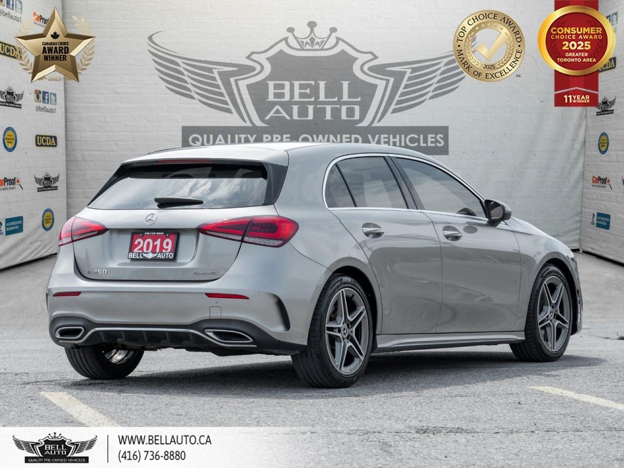 2019 Mercedes-Benz A-Class A 250 4MATIC HB | AMG PKG | PRM PKG | NAVI | B.CAM | PANO Toronto ON