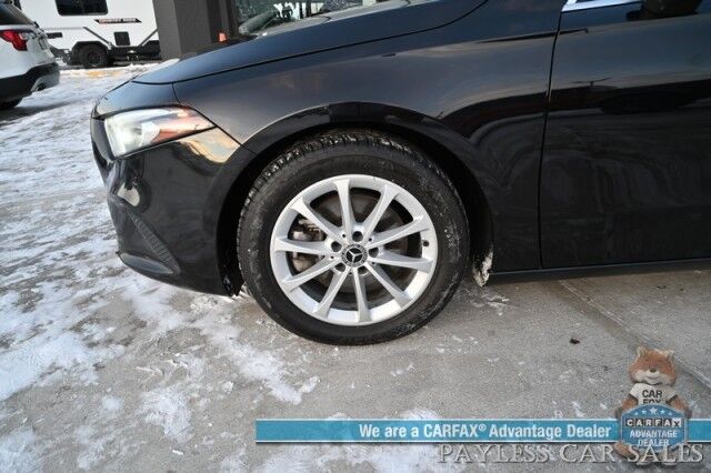 2019 Mercedes-Benz A220 / AWD / Premium Pkg / Power & Heated Leather Seats / Navigation / Sunroof / Lane Departure & Blind Spot Alert / Apple CarPlay & Android Auto / Back Up Camera / Keyless Entry & Start / Power Folding Mirrors / 34 MPG Anchorage AK 2019 Mercedes-Benz A220 / AWD / Premium Pkg / Power & Heated Leather Seats / Navigation / Sunroof / Lane Departure & Blind Spot Alert / Apple CarPlay & Android Auto / Back Up Camera / Keyless Entry & Start / Power Folding Mirrors / 34 MPG Anchorage AK