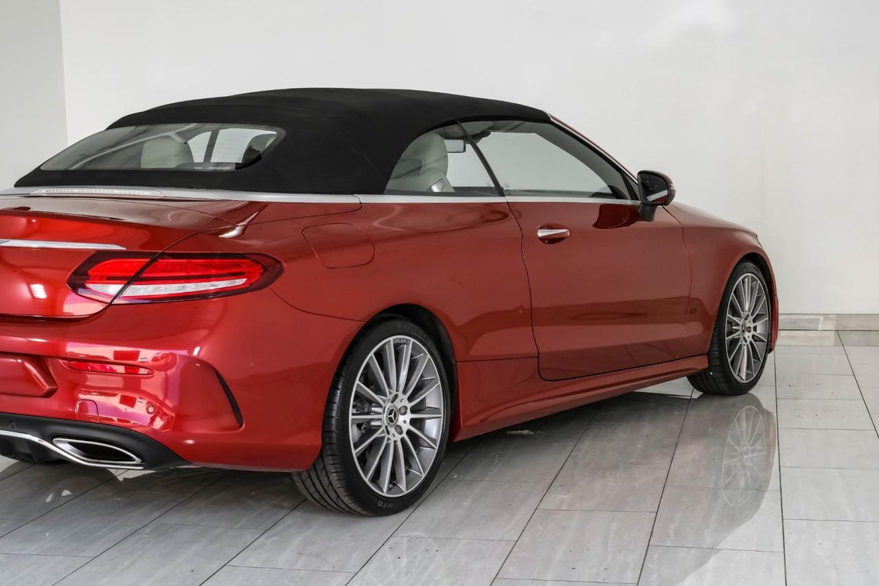2019 Mercedes-Benz C 300 Convertible BLIND SPOT ASSIST LEATHER HEATED SEATS REAR CAMERA KEYLESS START PADDLE SHIFTERS Carrollton TX