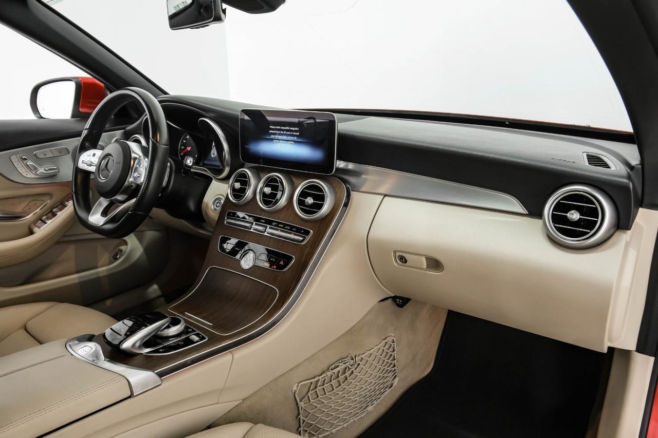2019 Mercedes-Benz C 300 Convertible BLIND SPOT ASSIST LEATHER HEATED SEATS REAR CAMERA KEYLESS START PADDLE SHIFTERS Carrollton TX