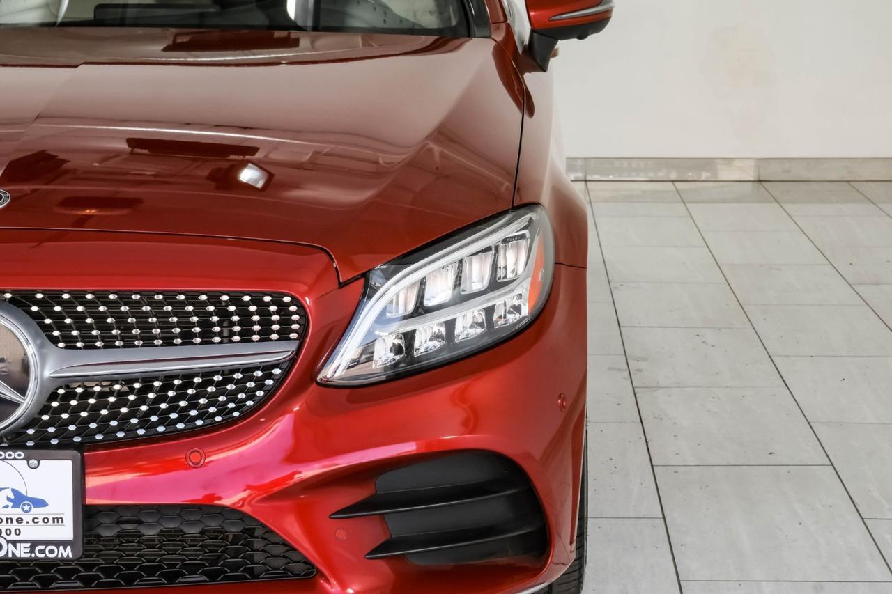 2019 Mercedes-Benz C 300 Convertible BLIND SPOT ASSIST LEATHER HEATED SEATS REAR CAMERA KEYLESS START PADDLE SHIFTERS Carrollton TX