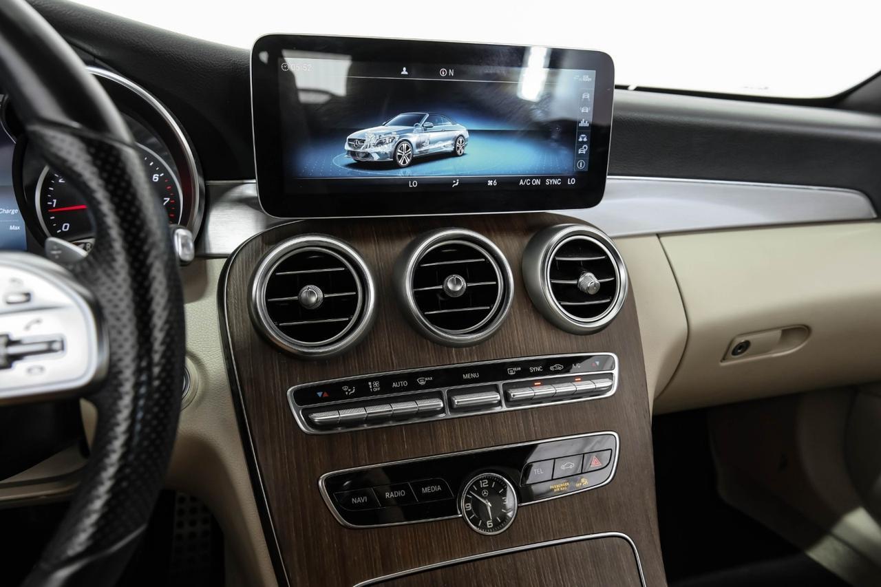 2019 Mercedes-Benz C 300 Convertible BLIND SPOT ASSIST LEATHER HEATED SEATS REAR CAMERA KEYLESS START PADDLE SHIFTERS Carrollton TX
