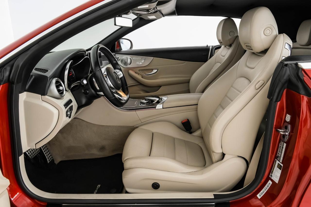 2019 Mercedes-Benz C 300 Convertible BLIND SPOT ASSIST LEATHER HEATED SEATS REAR CAMERA KEYLESS START PADDLE SHIFTERS Carrollton TX