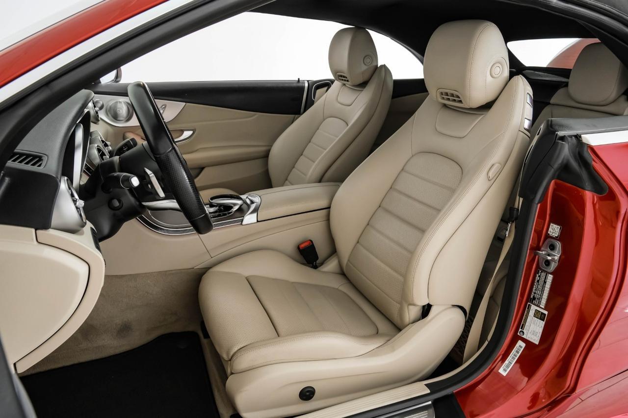 2019 Mercedes-Benz C 300 Convertible BLIND SPOT ASSIST LEATHER HEATED SEATS REAR CAMERA KEYLESS START PADDLE SHIFTERS Carrollton TX
