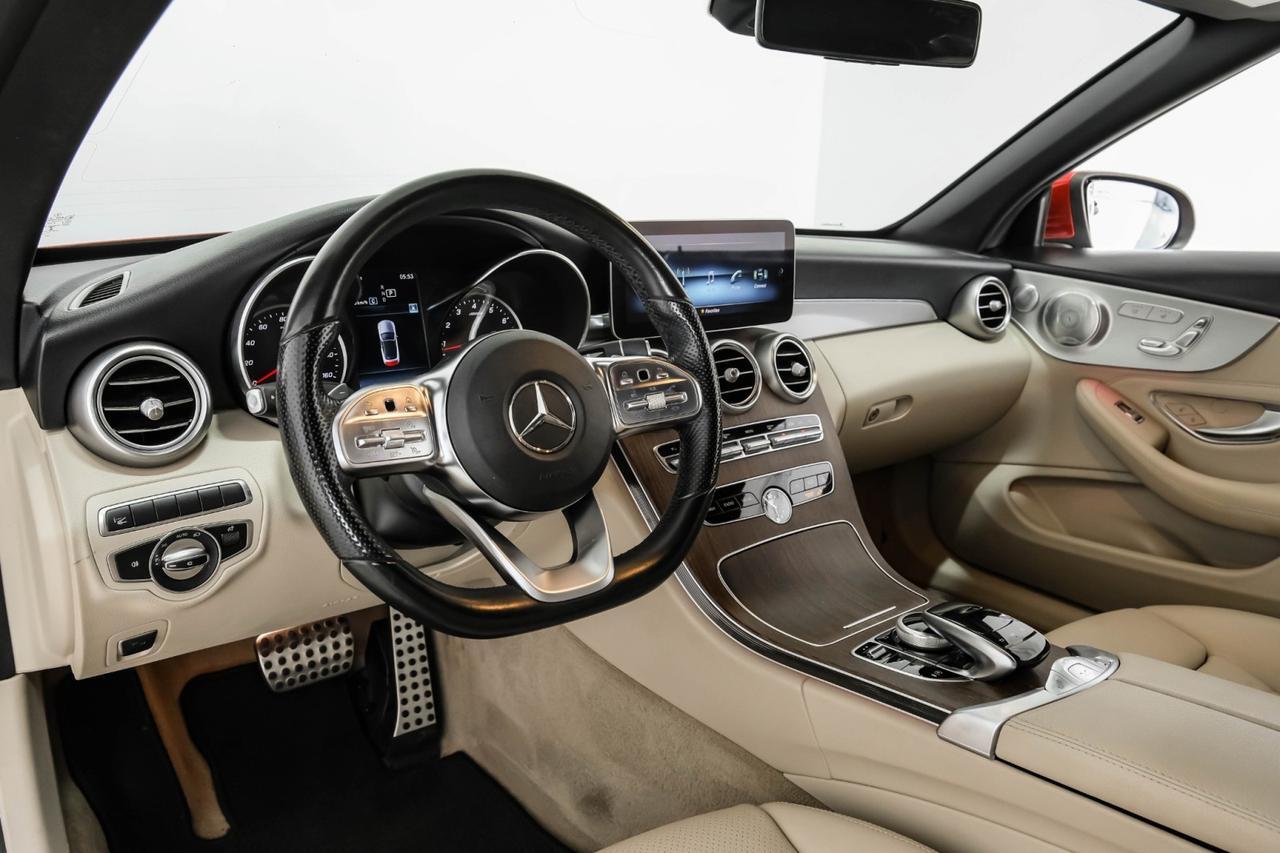 2019 Mercedes-Benz C 300 Convertible BLIND SPOT ASSIST LEATHER HEATED SEATS REAR CAMERA KEYLESS START PADDLE SHIFTERS Carrollton TX