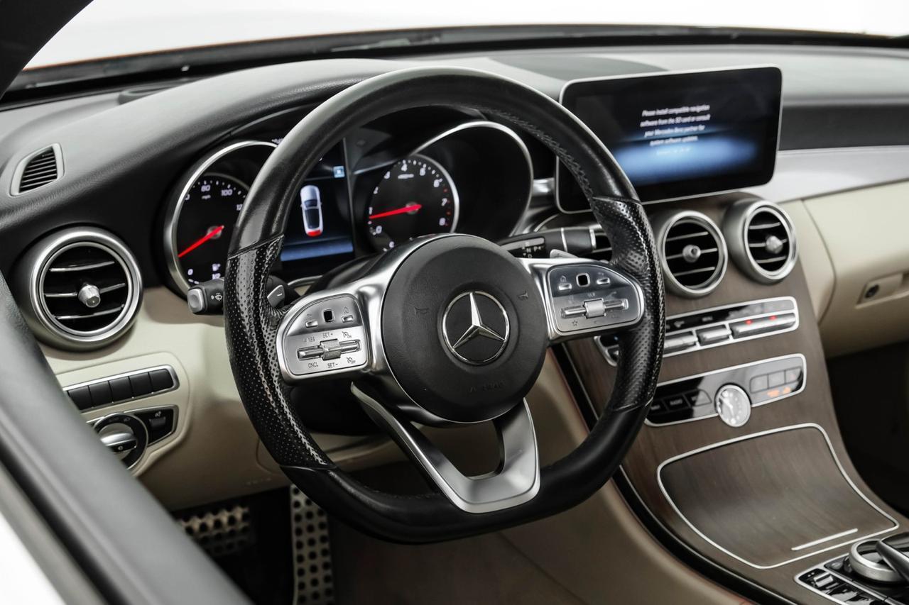 2019 Mercedes-Benz C 300 Convertible BLIND SPOT ASSIST LEATHER HEATED SEATS REAR CAMERA KEYLESS START PADDLE SHIFTERS Carrollton TX