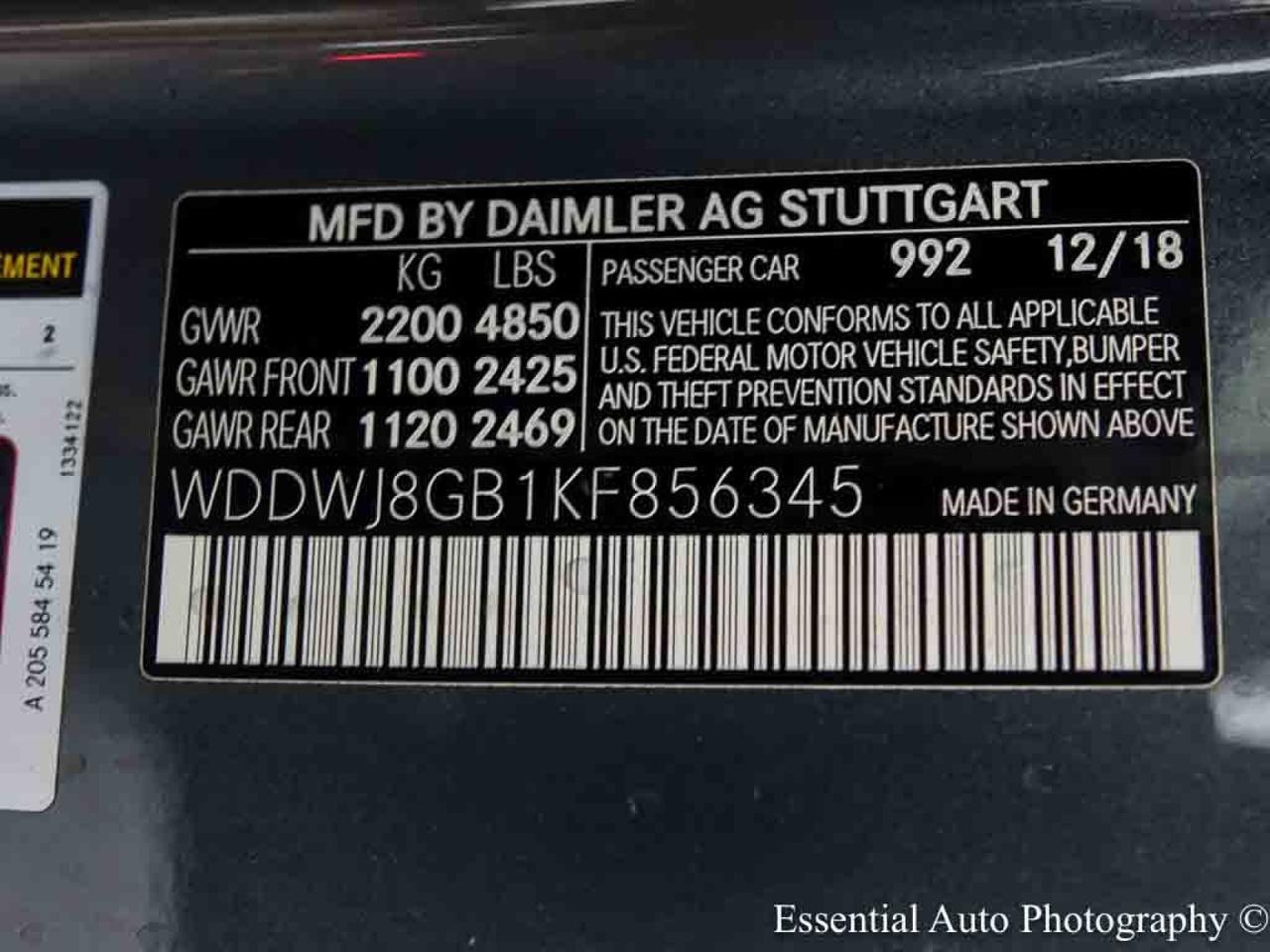 2019 Mercedes-Benz C-Class AMG C 63 Willowbrook IL