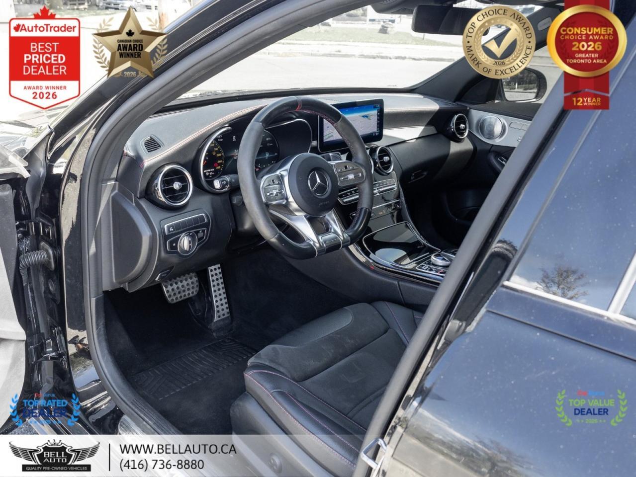 2019 Mercedes-Benz C-Class AMG C43 | NAVI | 360CAM | PANO | BRMSTR | LOWKMS Toronto ON