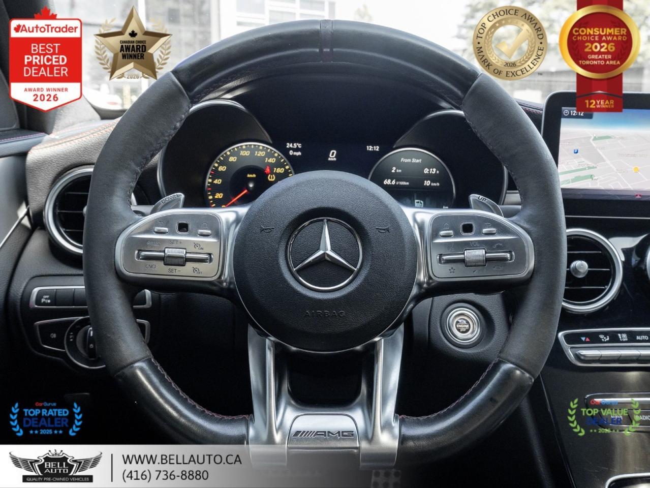 2019 Mercedes-Benz C-Class AMG C43 | NAVI | 360CAM | PANO | BRMSTR | LOWKMS Toronto ON