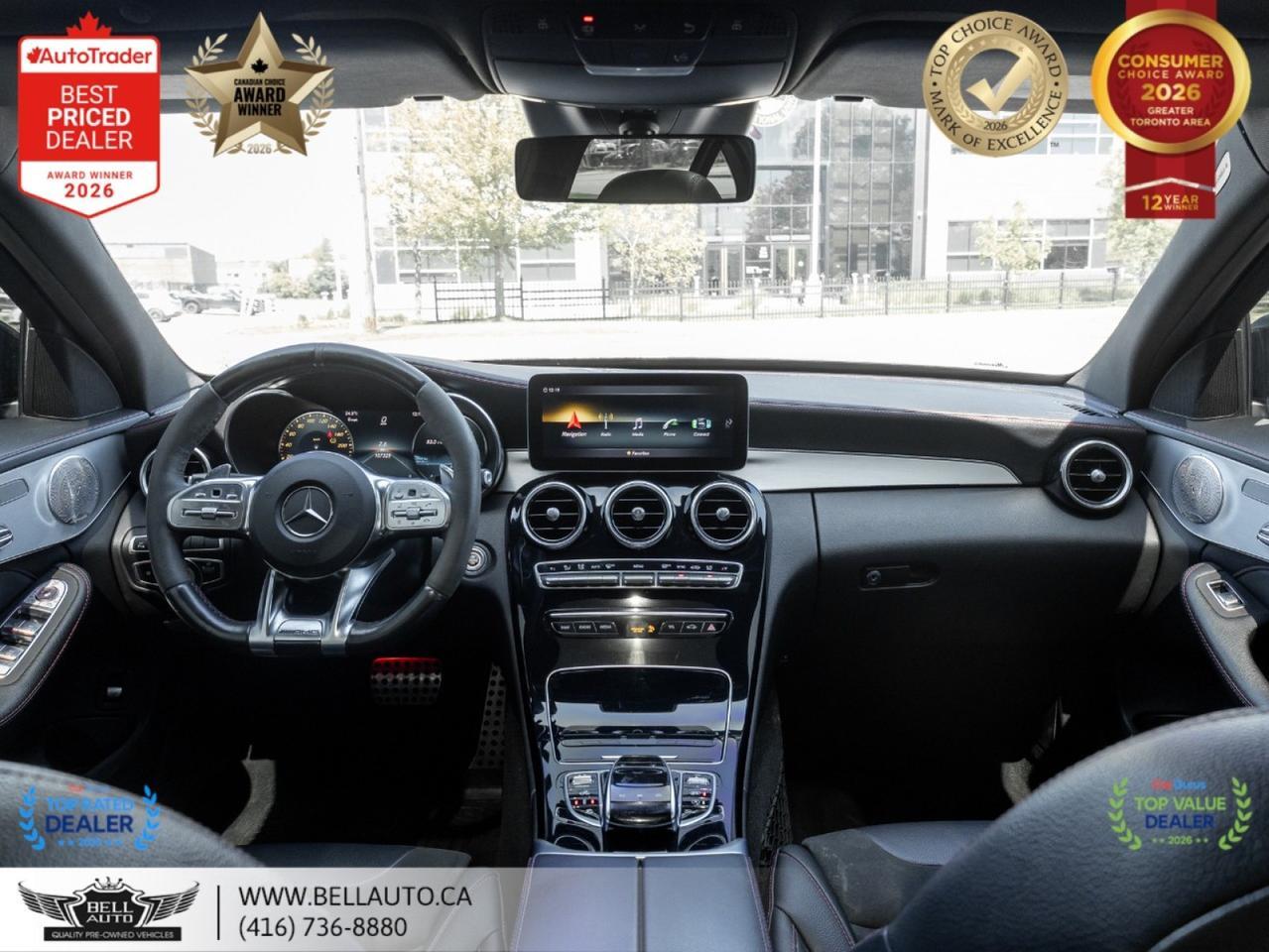 2019 Mercedes-Benz C-Class AMG C43 | NAVI | 360CAM | PANO | BRMSTR | LOWKMS Toronto ON