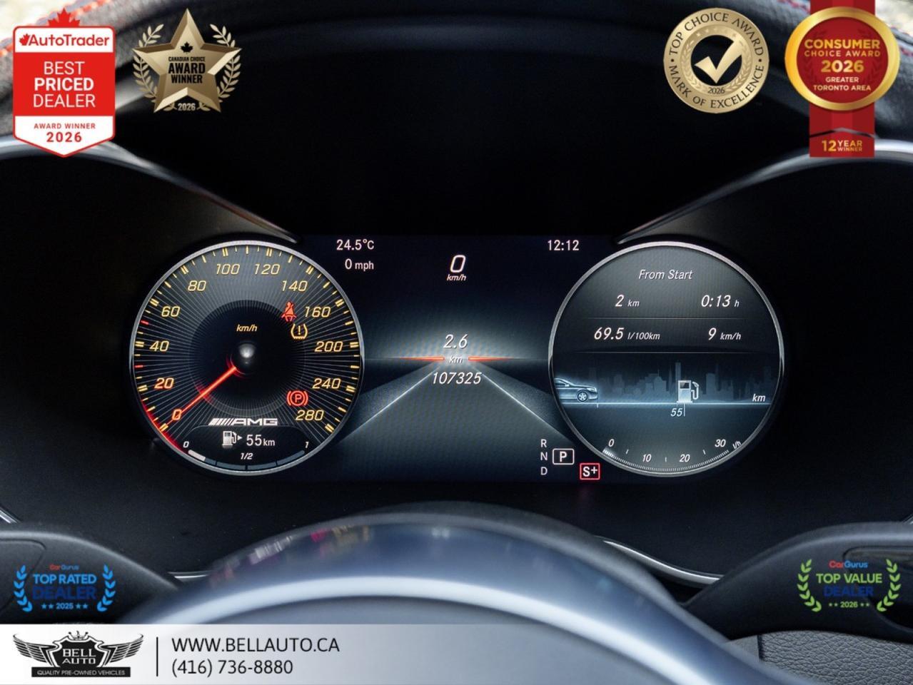 2019 Mercedes-Benz C-Class AMG C43 | NAVI | 360CAM | PANO | BRMSTR | LOWKMS Toronto ON