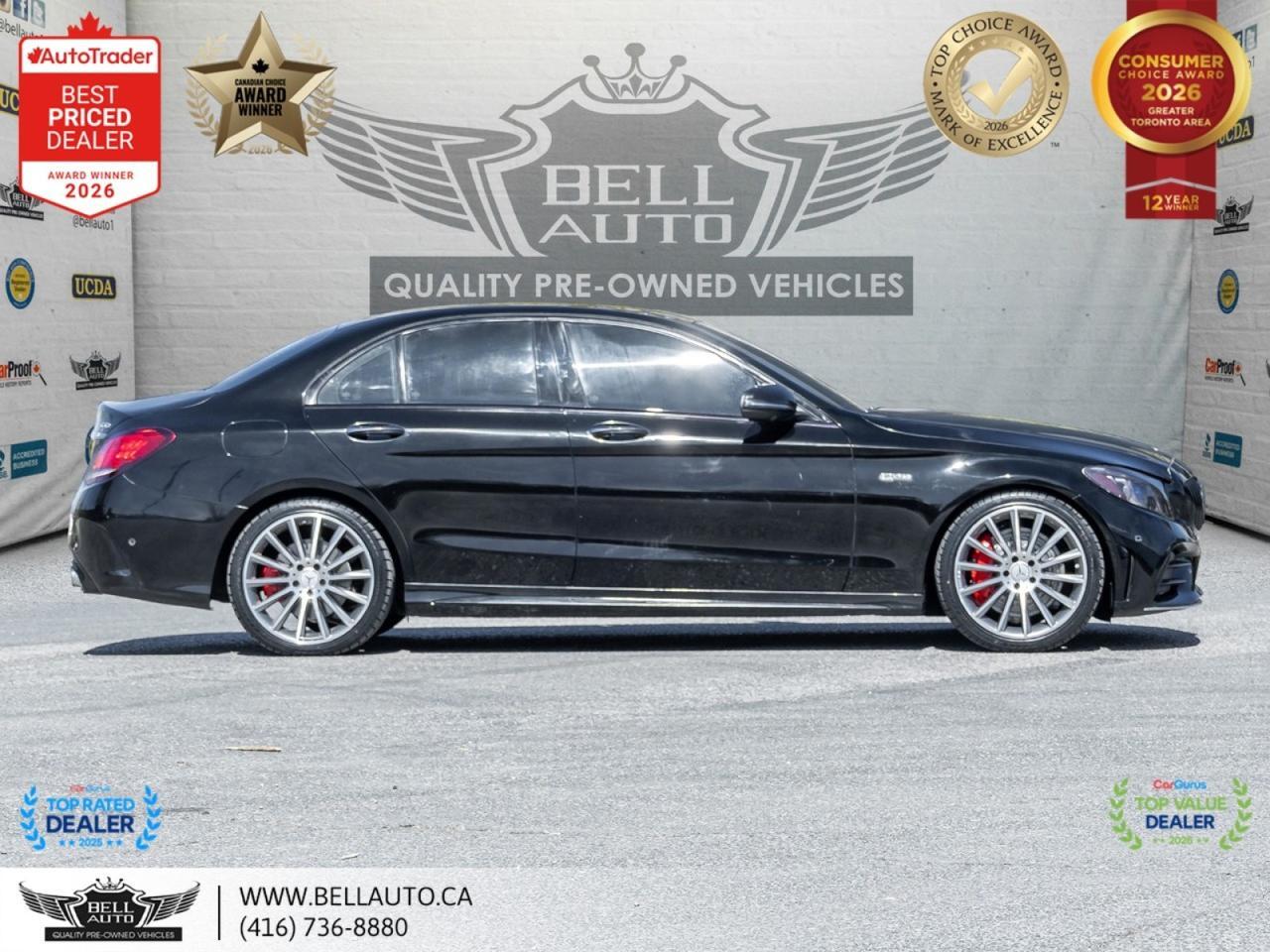 2019 Mercedes-Benz C-Class AMG C43 | NAVI | 360CAM | PANO | BRMSTR | LOWKMS Toronto ON