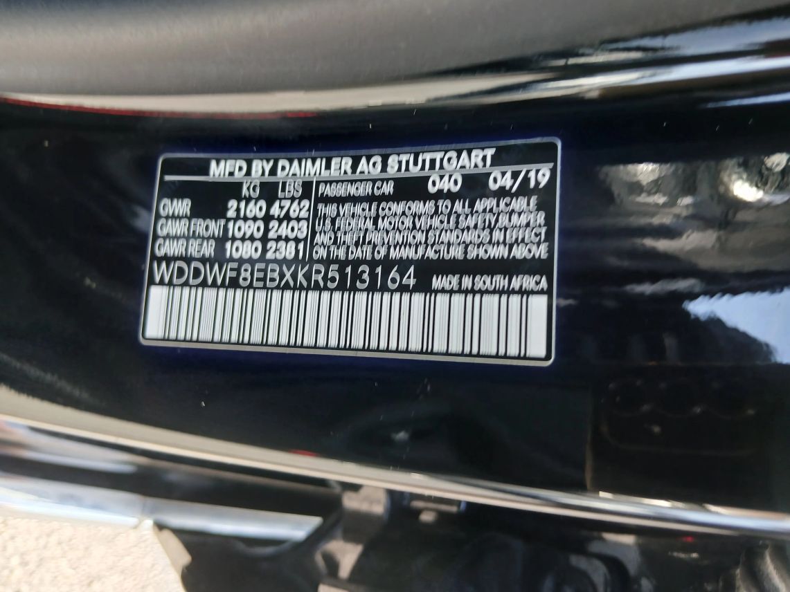 2019 Mercedes-Benz C-Class C 300 4MATIC Sedan 4D Maitland FL