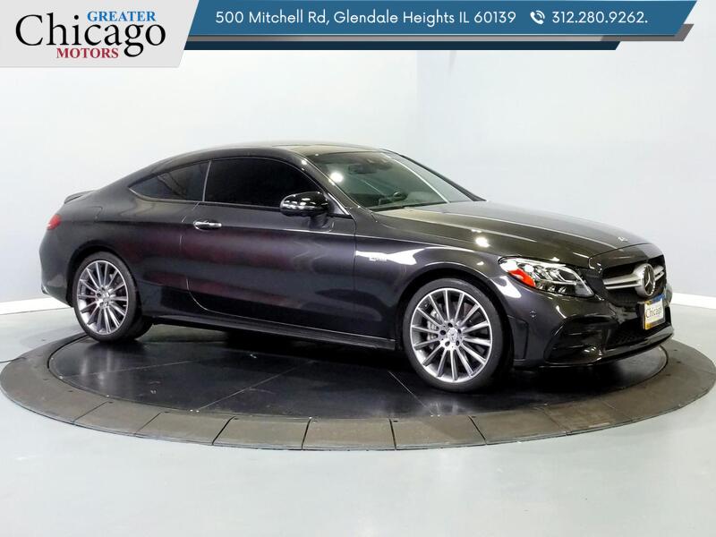 2019_Mercedes-Benz_C43 Coupe $72,350 MSRP!_AMG Exhaust/Seats/steering wheel~ Night Pack_ St. Charles  IL