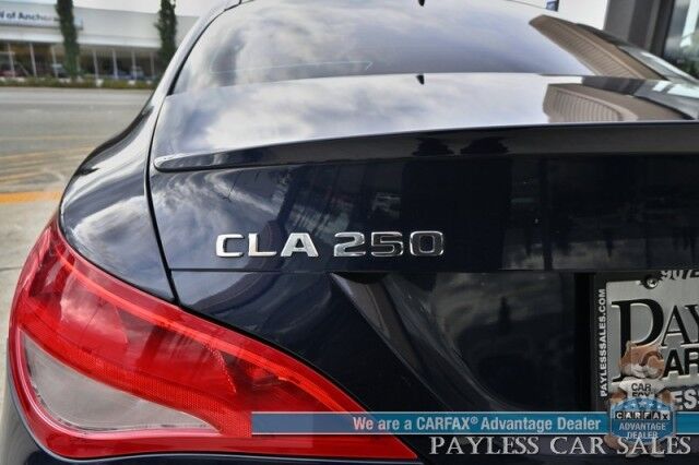 2019 Mercedes-Benz CLA 250 / AWD / 2.0L Turbo / Power & Heated Leather Seats / Panoramic Sunroof / Blind Spot Alert / Bluetooth / Backup Camera / Cruise Control / Keyless Entry & Start / Alloy Wheels / 32 MPG / Low Miles Anchorage AK