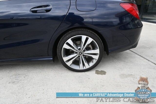 2019 Mercedes-Benz CLA 250 / AWD / 2.0L Turbo / Power & Heated Leather Seats / Panoramic Sunroof / Blind Spot Alert / Bluetooth / Backup Camera / Cruise Control / Keyless Entry & Start / Alloy Wheels / 32 MPG / Low Miles Anchorage AK