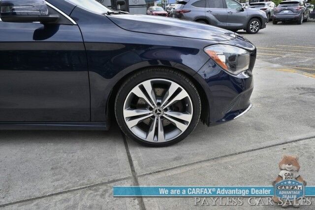 2019 Mercedes-Benz CLA 250 / AWD / 2.0L Turbo / Power & Heated Leather Seats / Panoramic Sunroof / Blind Spot Alert / Bluetooth / Backup Camera / Cruise Control / Keyless Entry & Start / Alloy Wheels / 32 MPG / Low Miles Anchorage AK