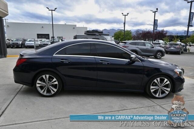2019 Mercedes-Benz CLA 250 / AWD / Premium Pkg / Power & Heated Leather Seats / Panoramic Sunroof / Blind Spot Alert / Bluetooth / Backup Camera / Cruise Control / Keyless Entry & Start / Alloy Wheels / 32 MPG / Low Miles Anchorage AK