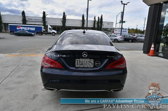 2019 Mercedes-Benz CLA 250 / AWD / Premium Pkg / Power & Heated Leather Seats / Panoramic Sunroof / Blind Spot Alert / Bluetooth / Backup Camera / Cruise Control / Keyless Entry & Start / Alloy Wheels / 32 MPG / Low Miles Anchorage AK