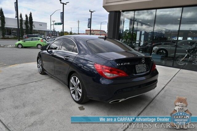 2019 Mercedes-Benz CLA 250 / AWD / Premium Pkg / Power & Heated Leather Seats / Panoramic Sunroof / Blind Spot Alert / Bluetooth / Backup Camera / Cruise Control / Keyless Entry & Start / Alloy Wheels / 32 MPG / Low Miles Anchorage AK