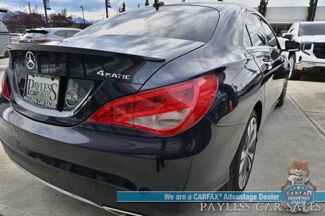 2019 Mercedes-Benz CLA 250 / AWD / Premium Pkg / Power & Heated Leather Seats / Panoramic Sunroof / Blind Spot Alert / Bluetooth / Backup Camera / Cruise Control / Keyless Entry & Start / Alloy Wheels / 32 MPG / Low Miles Anchorage AK