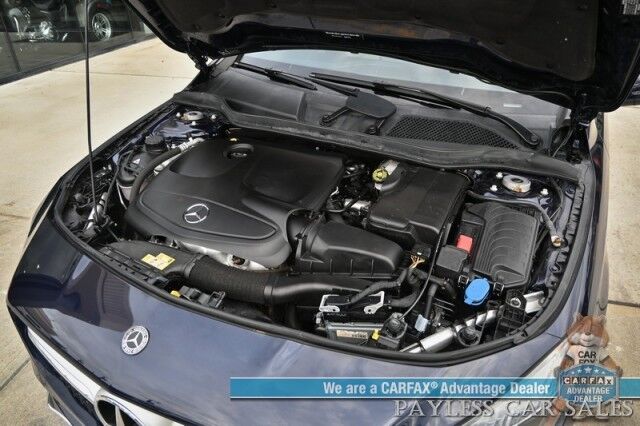 2019 Mercedes-Benz CLA 250 / AWD / Premium Pkg / Power & Heated Leather Seats / Panoramic Sunroof / Blind Spot Alert / Bluetooth / Backup Camera / Cruise Control / Keyless Entry & Start / Alloy Wheels / 32 MPG / Low Miles Anchorage AK