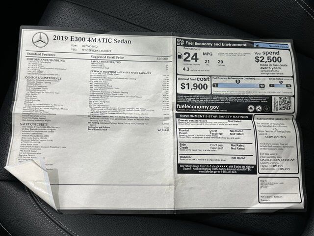 2019 Mercedes-Benz E-Class E 300 Newark DE
