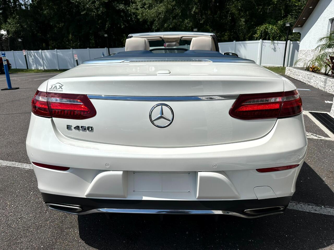 2019 Mercedes-Benz E-Class E 450 RWD Cabriolet Jacksonville FL