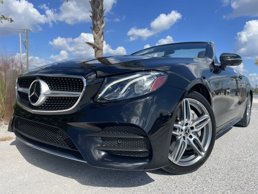 2019 Mercedes-Benz E-Class E 450~LOW MILES~EXCELLENT CONDITION~AUTO START/STOP~CONVERTIBLE SOFT TOP~CROSSWIND STABILIZATION~DRIVER ASSISTANCE PACKAGE~LEATHER SEATS~REMOTE ENGINE START Sarasota FL