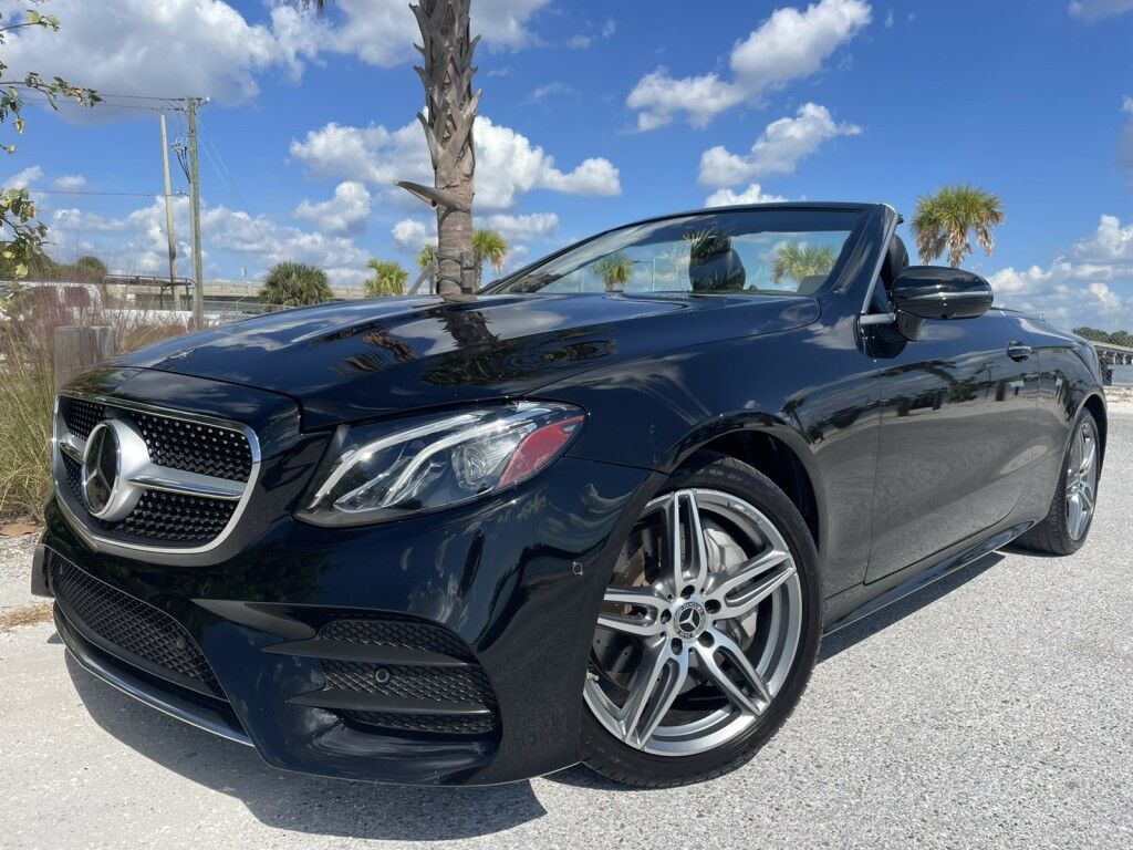2019 Mercedes-Benz E-Class E 450~LOW MILES~EXCELLENT CONDITION~AUTO START/STOP~CONVERTIBLE SOFT TOP~CROSSWIND STABILIZATION~DRIVER ASSISTANCE PACKAGE~LEATHER SEATS~REMOTE ENGINE START Sarasota FL