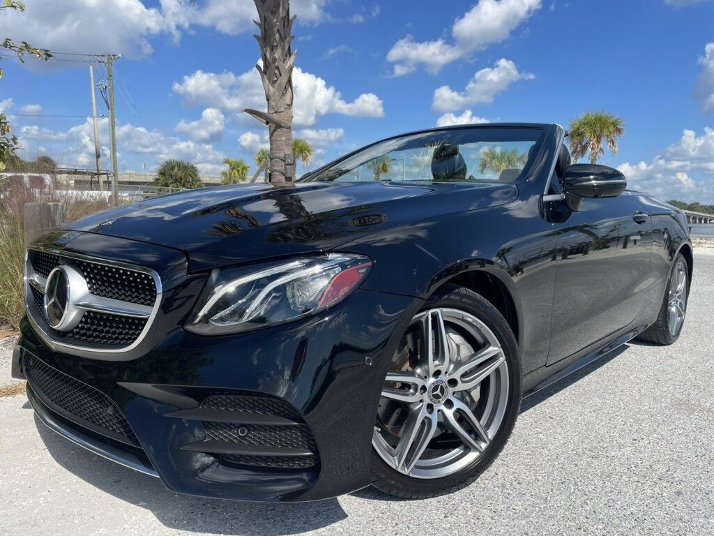 2019 Mercedes-Benz E-Class E 450~LOW MILES~EXCELLENT CONDITION~AUTO START/STOP~CONVERTIBLE SOFT TOP~CROSSWIND STABILIZATION~DRIVER ASSISTANCE PACKAGE~LEATHER SEATS~REMOTE ENGINE START