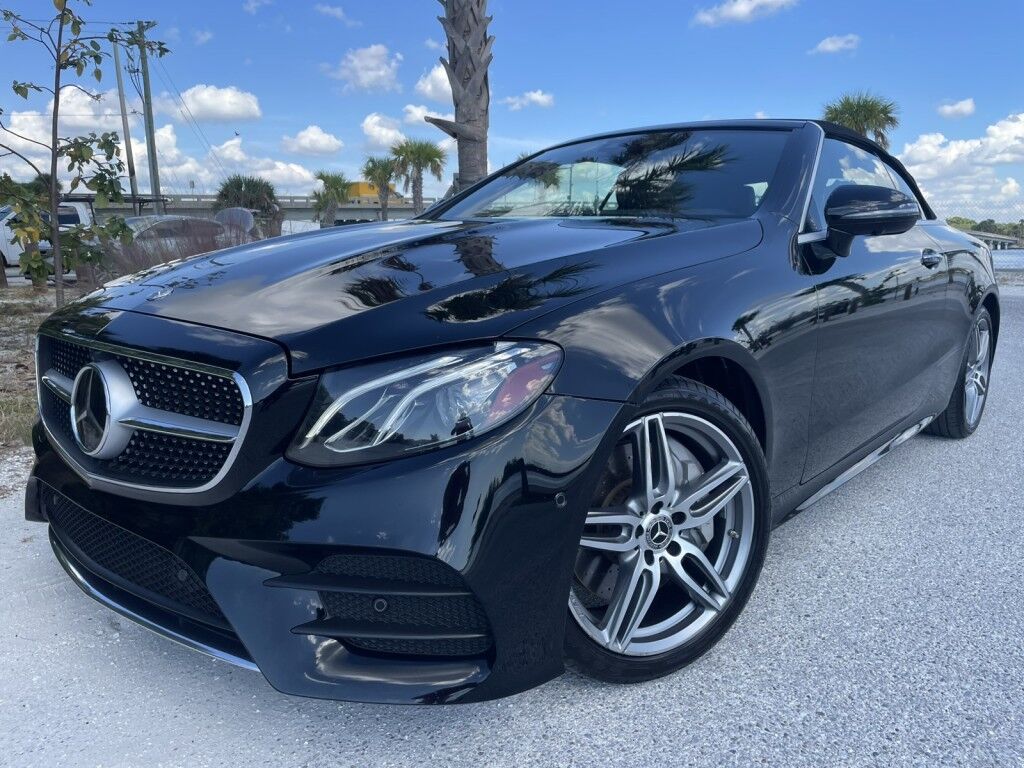 2019 Mercedes-Benz E-Class E 450~LOW MILES~EXCELLENT CONDITION~AUTO START/STOP~CONVERTIBLE SOFT TOP~CROSSWIND STABILIZATION~DRIVER ASSISTANCE PACKAGE~LEATHER SEATS~REMOTE ENGINE START Sarasota FL