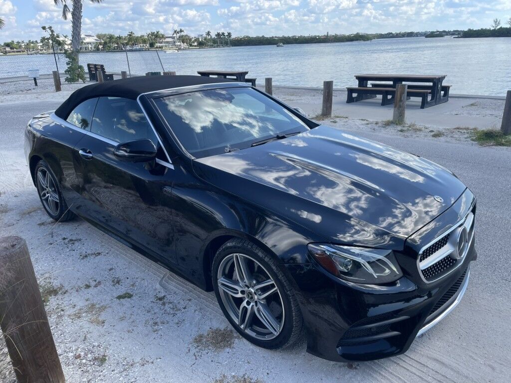 2019 Mercedes-Benz E-Class E 450~LOW MILES~EXCELLENT CONDITION~AUTO START/STOP~CONVERTIBLE SOFT TOP~CROSSWIND STABILIZATION~DRIVER ASSISTANCE PACKAGE~LEATHER SEATS~REMOTE ENGINE START Sarasota FL