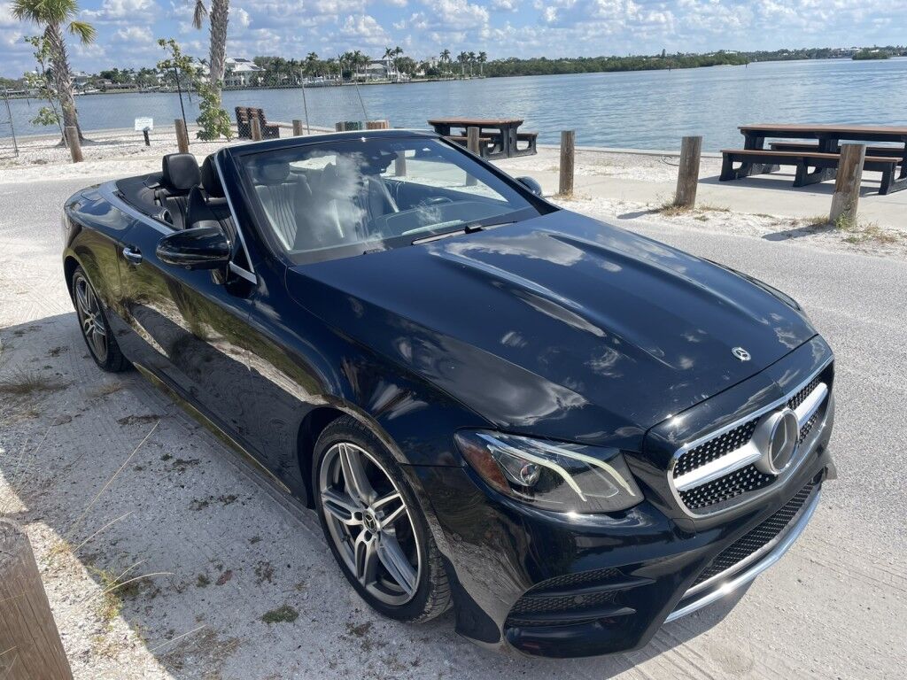 2019 Mercedes-Benz E-Class E 450~LOW MILES~EXCELLENT CONDITION~AUTO START/STOP~CONVERTIBLE SOFT TOP~CROSSWIND STABILIZATION~DRIVER ASSISTANCE PACKAGE~LEATHER SEATS~REMOTE ENGINE START Sarasota FL