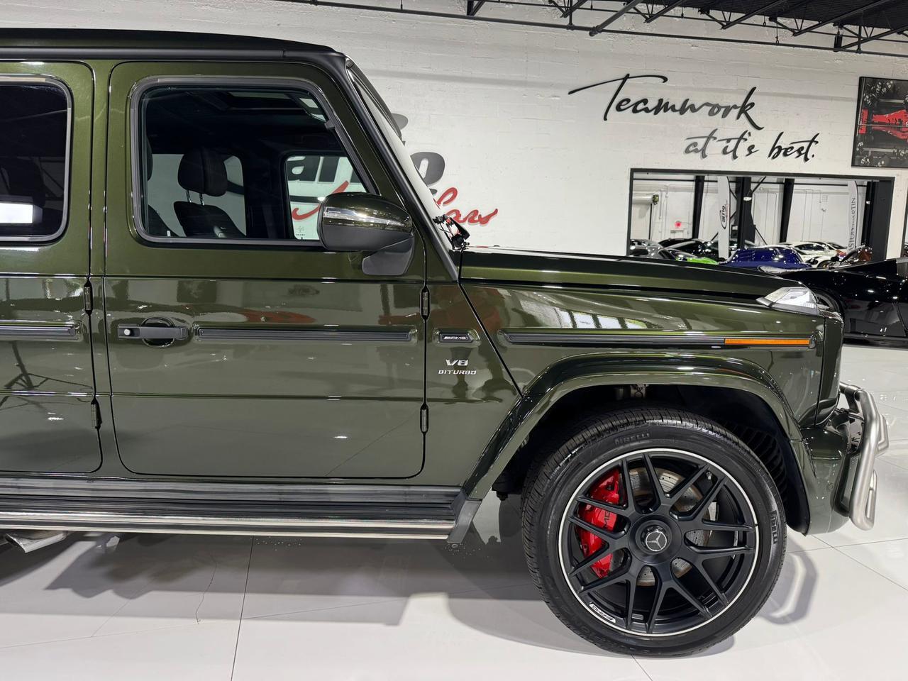 2019 Mercedes-Benz G-Class AMG G 63 G manufaktur paint, Exclusive Nappa leather, Dinamica headliner AND MUCH MORE!! Fort Lauderdale FL
