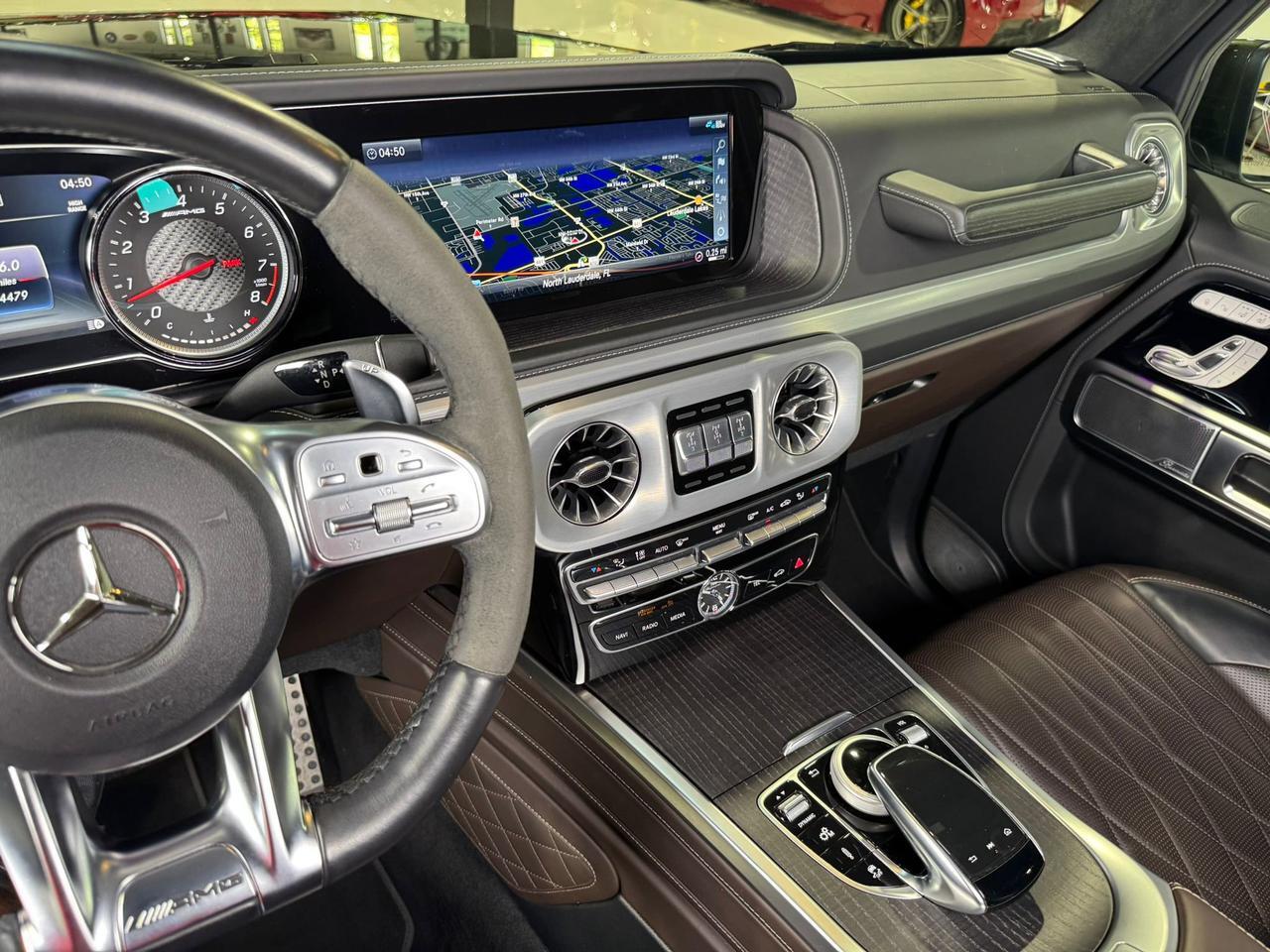 2019 Mercedes-Benz G-Class AMG G 63 G manufaktur paint, Exclusive Nappa leather, Dinamica headliner AND MUCH MORE!! Fort Lauderdale FL
