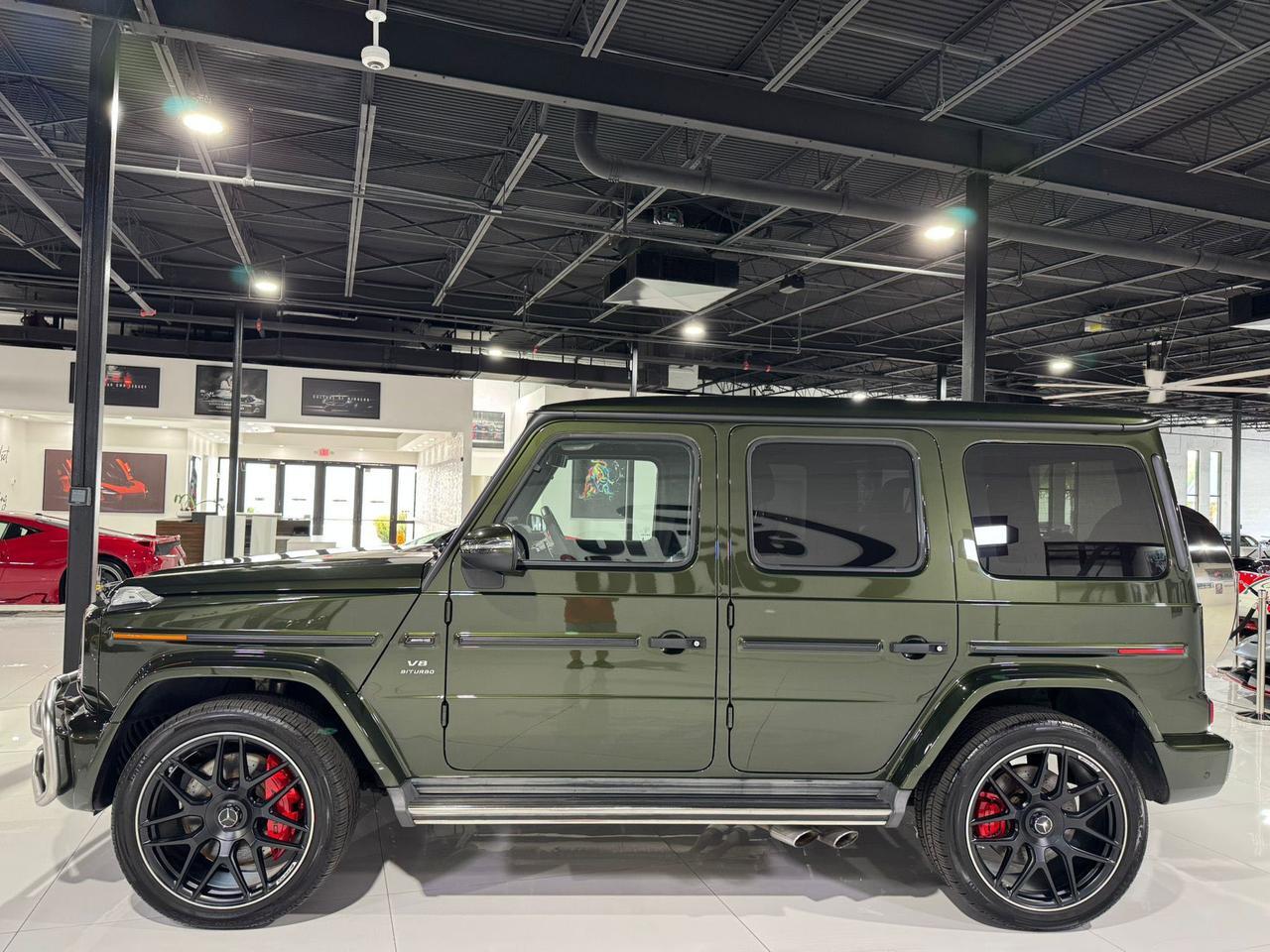 2019 Mercedes-Benz G-Class AMG G 63 G manufaktur paint, Exclusive Nappa leather, Dinamica headliner AND MUCH MORE!! Fort Lauderdale FL
