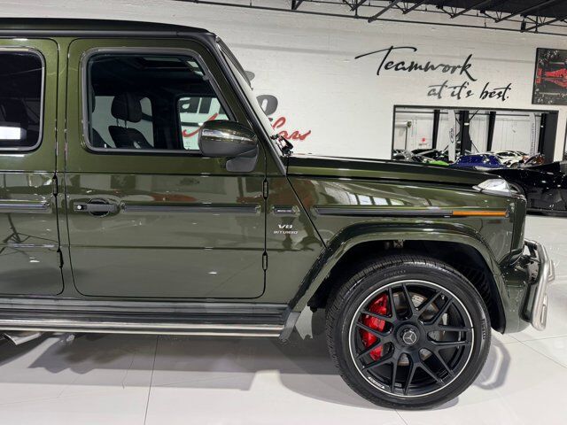 2019 Mercedes-Benz G-Class AMG G 63 G manufaktur paint, Exclusive Nappa leather, Dinamica headliner AND MUCH MORE!! Fort Lauderdale FL