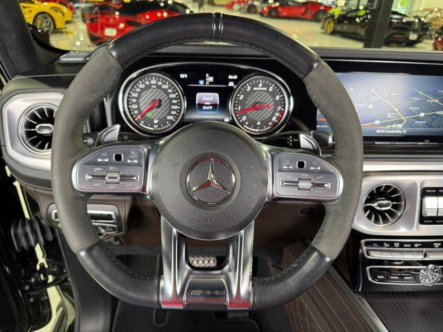2019 Mercedes-Benz G-Class AMG G 63 G manufaktur paint, Exclusive Nappa leather, Dinamica headliner AND MUCH MORE!! Fort Lauderdale FL