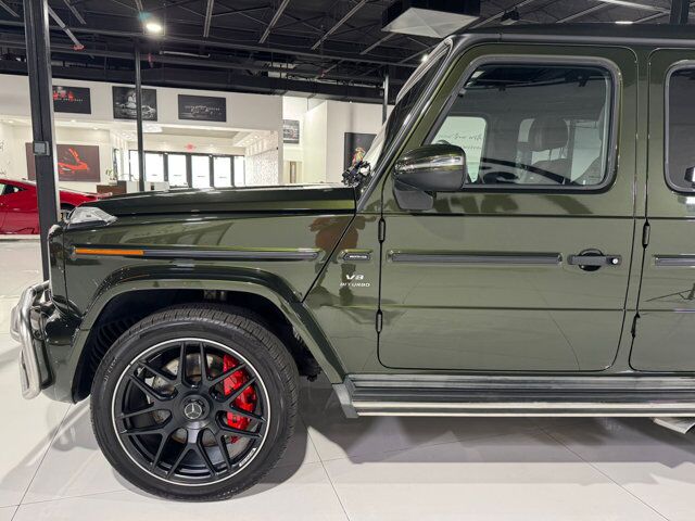 2019 Mercedes-Benz G-Class AMG G 63 G manufaktur paint, Exclusive Nappa leather, Dinamica headliner AND MUCH MORE!! Fort Lauderdale FL