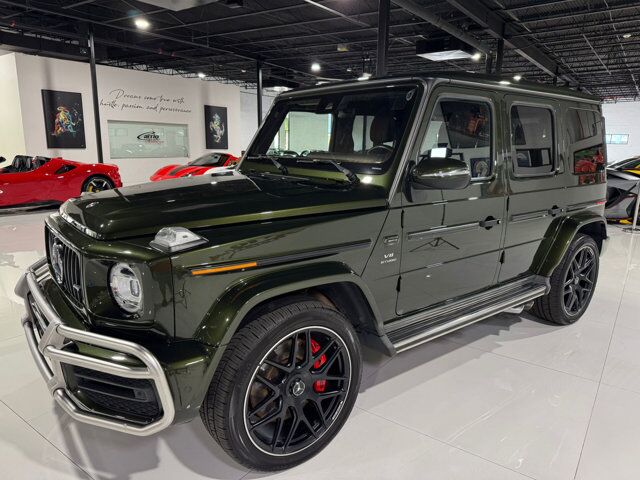 2019 Mercedes-Benz G-Class AMG G 63 G manufaktur paint, Exclusive Nappa leather, Dinamica headliner AND MUCH MORE!! Fort Lauderdale FL