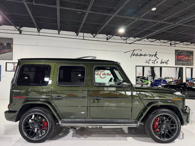 2019 Mercedes-Benz G-Class AMG G 63 G manufaktur paint, Exclusive Nappa leather, Dinamica headliner AND MUCH MORE!! Fort Lauderdale FL