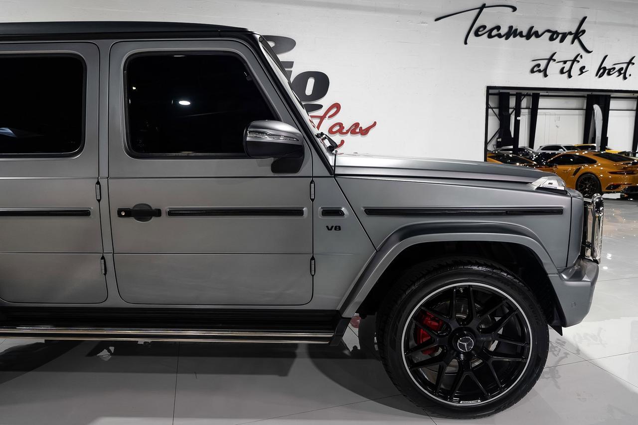 2019 Mercedes-Benz G-Class G 550 Selenite Grey Magno paint, red brake calipers, Burmester audio system AND MUCH MORE!! Fort Lauderdale FL