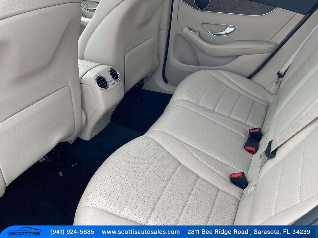 2019 Mercedes-Benz GLC GLC 300~AUTO START/STOP~BLUETOOTH~BRAKING ASSIST~CHROME ROOF RAILS~CRASH SENSORS~DRIVER ASSISTANCE PACKAGE~HEATED SEATS~LEATHER SEATS~MEMORIZED SEAT SETTINGS~PANORAMIC MOONROOF / SUNROOF~PREMIUM SOUND SYSTEM~REMOTE ENGINE START~Wi-Fi COMPATIBLE Sarasota FL