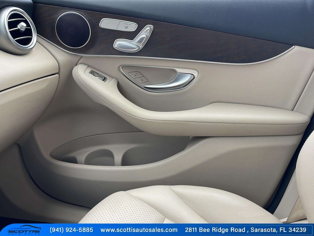 2019 Mercedes-Benz GLC GLC 300~AUTO START/STOP~BLUETOOTH~BRAKING ASSIST~CHROME ROOF RAILS~CRASH SENSORS~DRIVER ASSISTANCE PACKAGE~HEATED SEATS~LEATHER SEATS~MEMORIZED SEAT SETTINGS~PANORAMIC MOONROOF / SUNROOF~PREMIUM SOUND SYSTEM~REMOTE ENGINE START~Wi-Fi COMPATIBLE Sarasota FL