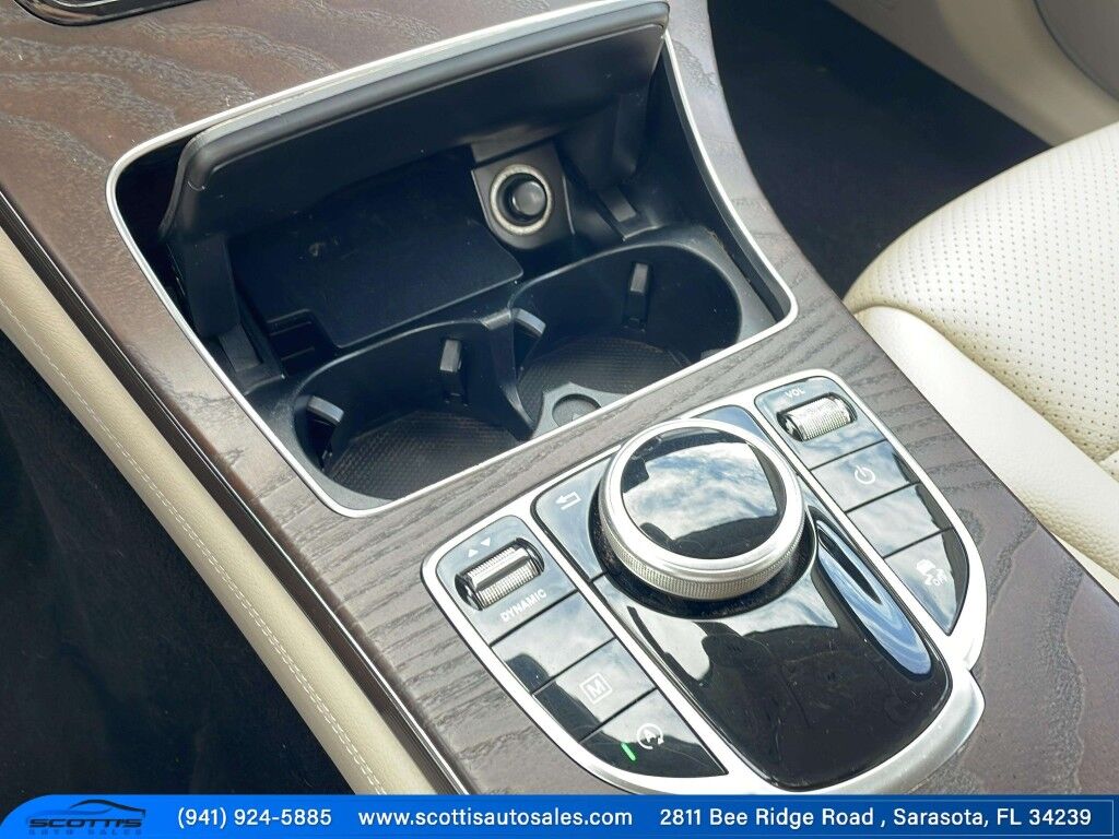 2019 Mercedes-Benz GLC GLC 300~AUTO START/STOP~BLUETOOTH~BRAKING ASSIST~CHROME ROOF RAILS~CRASH SENSORS~DRIVER ASSISTANCE PACKAGE~HEATED SEATS~LEATHER SEATS~MEMORIZED SEAT SETTINGS~PANORAMIC MOONROOF / SUNROOF~PREMIUM SOUND SYSTEM~REMOTE ENGINE START~Wi-Fi COMPATIBLE Sarasota FL