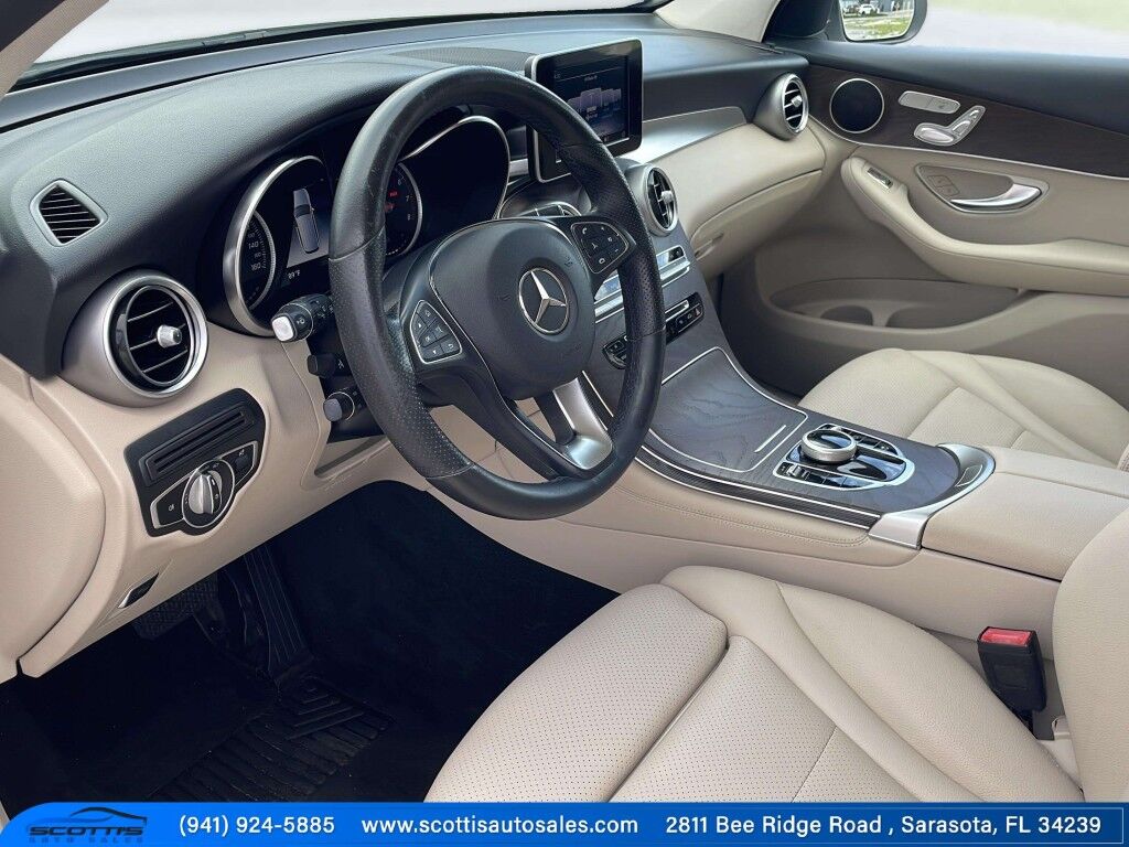 2019 Mercedes-Benz GLC GLC 300~AUTO START/STOP~BLUETOOTH~BRAKING ASSIST~CHROME ROOF RAILS~CRASH SENSORS~DRIVER ASSISTANCE PACKAGE~HEATED SEATS~LEATHER SEATS~MEMORIZED SEAT SETTINGS~PANORAMIC MOONROOF / SUNROOF~PREMIUM SOUND SYSTEM~REMOTE ENGINE START~Wi-Fi COMPATIBLE Sarasota FL