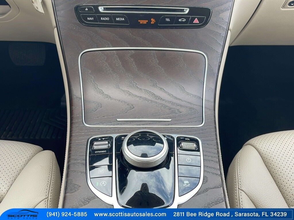 2019 Mercedes-Benz GLC GLC 300~AUTO START/STOP~BLUETOOTH~BRAKING ASSIST~CHROME ROOF RAILS~CRASH SENSORS~DRIVER ASSISTANCE PACKAGE~HEATED SEATS~LEATHER SEATS~MEMORIZED SEAT SETTINGS~PANORAMIC MOONROOF / SUNROOF~PREMIUM SOUND SYSTEM~REMOTE ENGINE START~Wi-Fi COMPATIBLE Sarasota FL